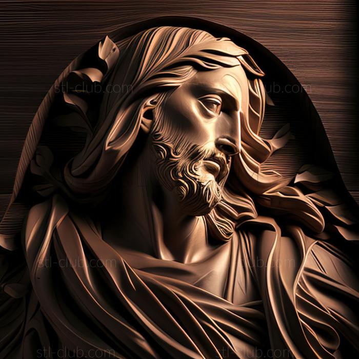 3D model st jesus (STL)